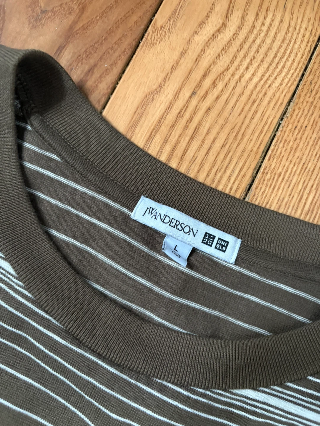 JW Anderson x Uniqlo stripe pocket tee L - photo 3