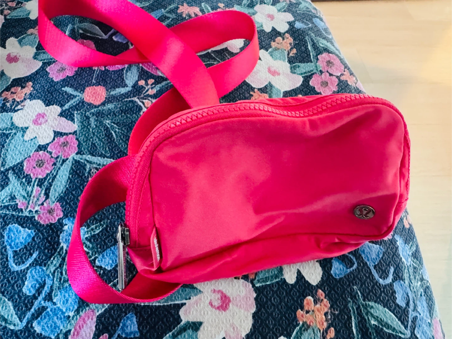 Lululemon belt bag and Madison West bag
