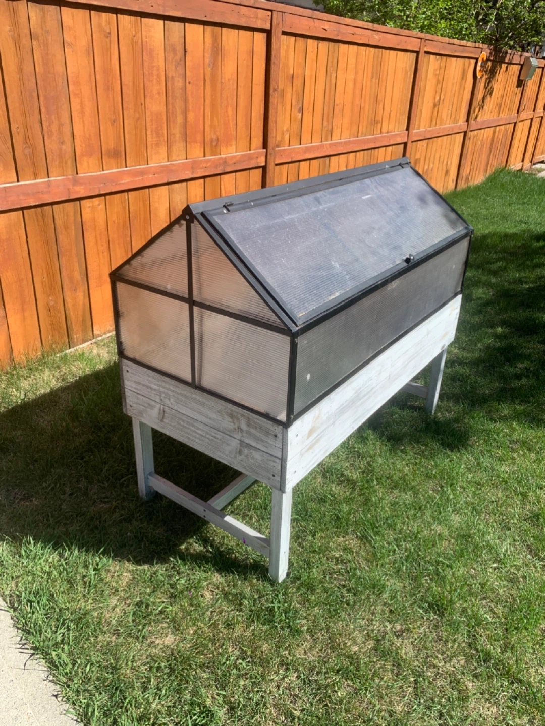 Raised Garden Bed Cold Frame Greenhouse Planter Box - photo 2
