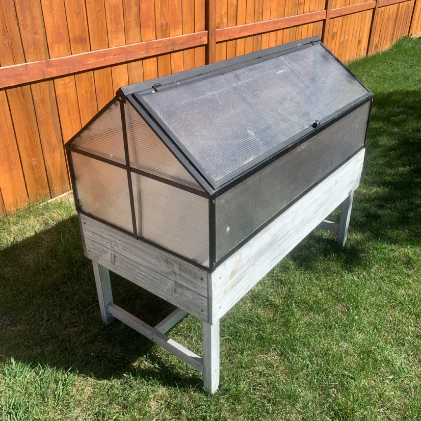 Raised Garden Bed Cold Frame Greenhouse Planter Box - photo 3