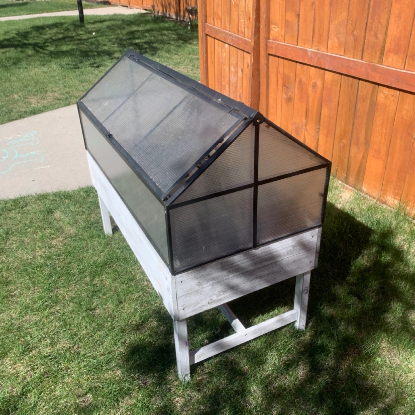 Raised Garden Bed Cold Frame Greenhouse Planter Box - photo 5