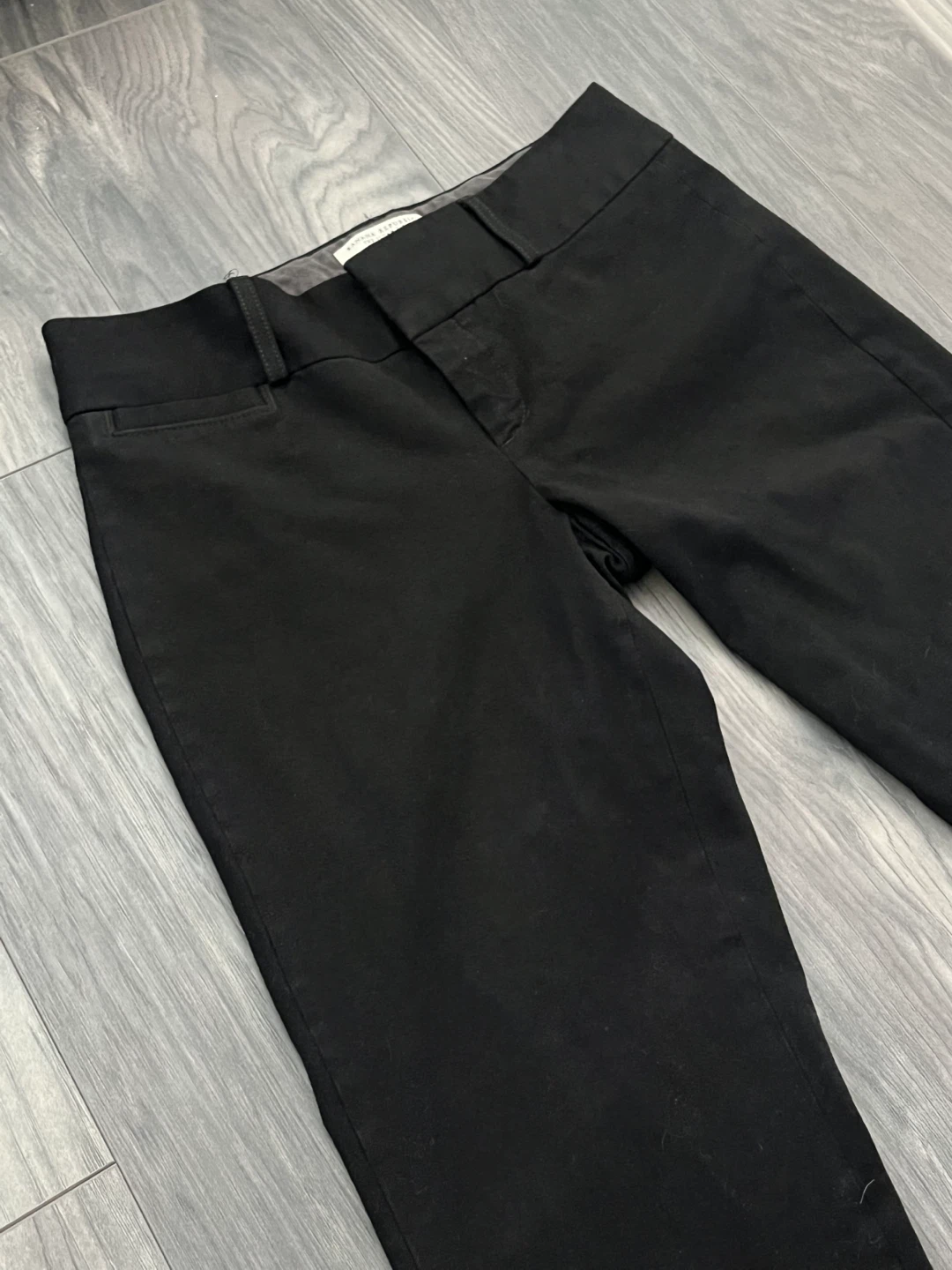 Banana Republic Cotton Black Trousers | Women - photo 4