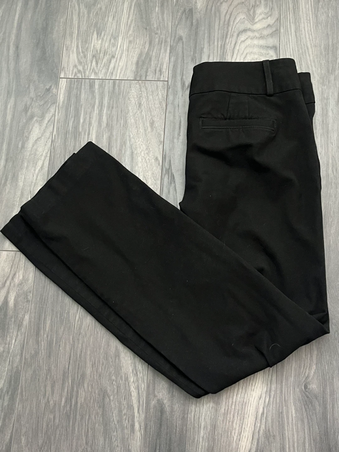 Banana Republic Cotton Black Trousers | Women