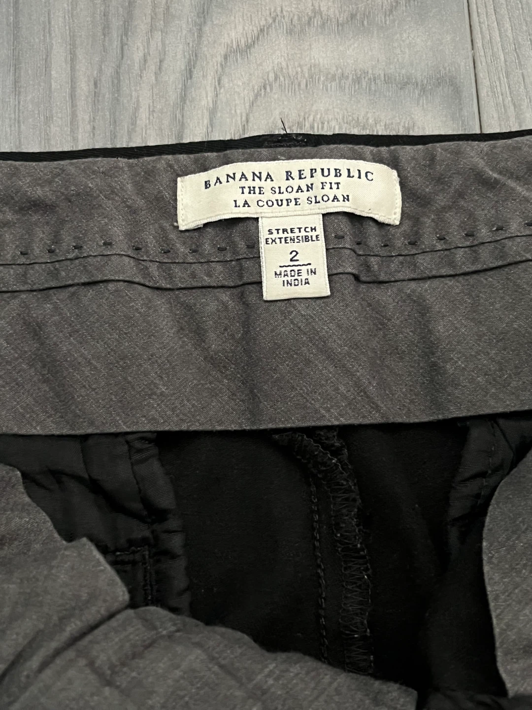 Banana Republic Cotton Black Trousers | Women - photo 2