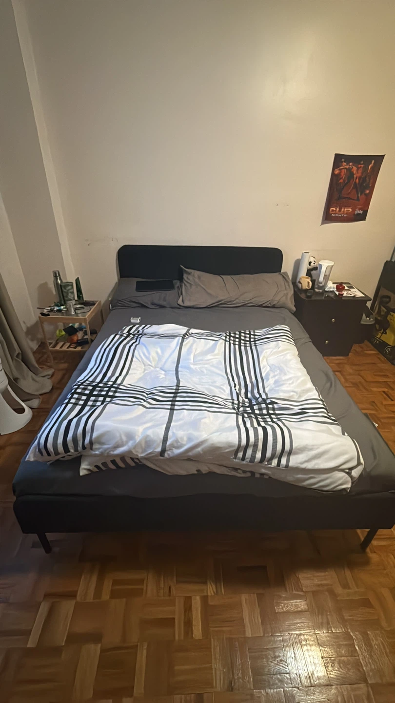 IKEA SLATTUM Upholstered Bed Frame