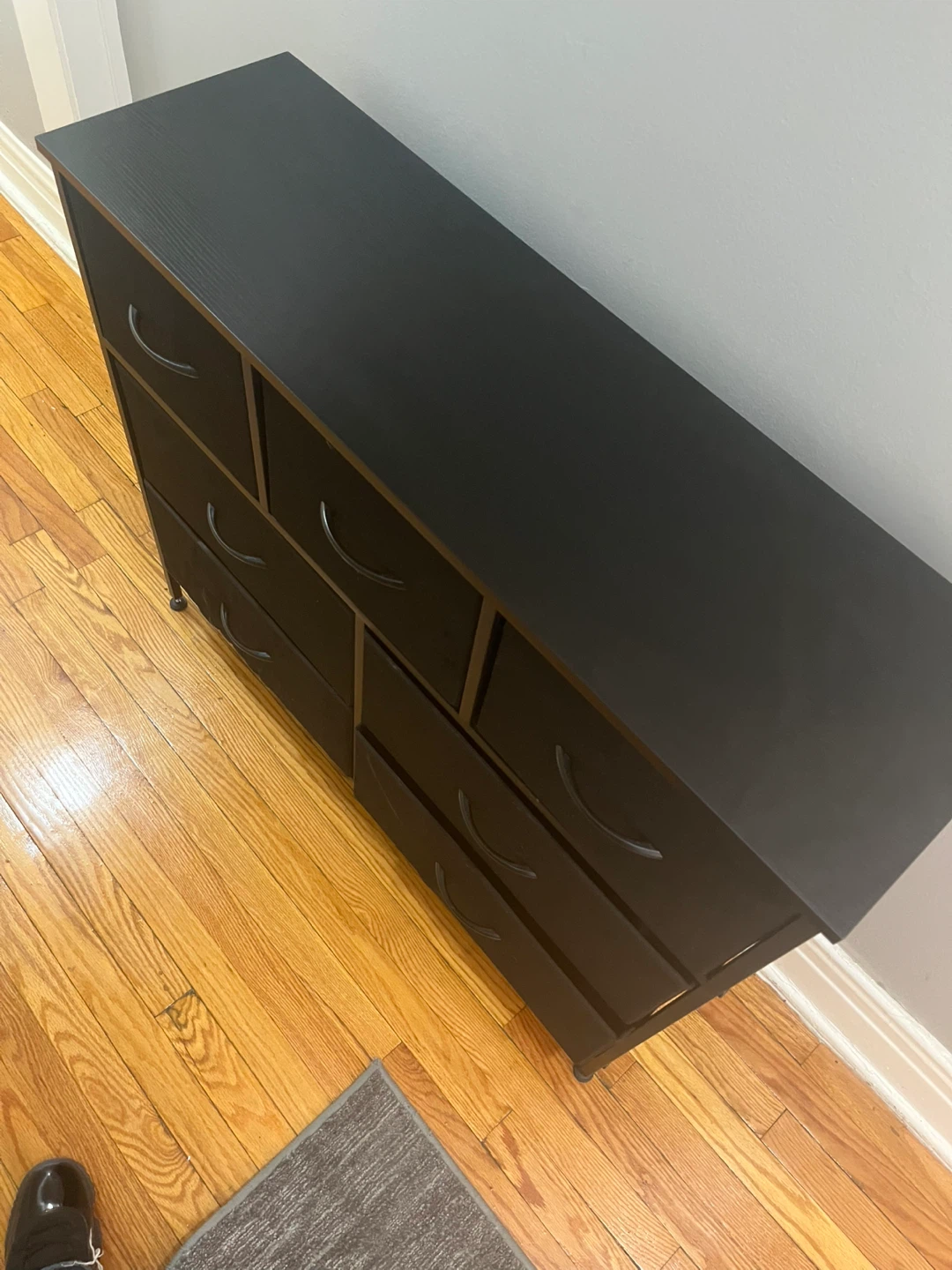 Black 7-Drawer Dresser