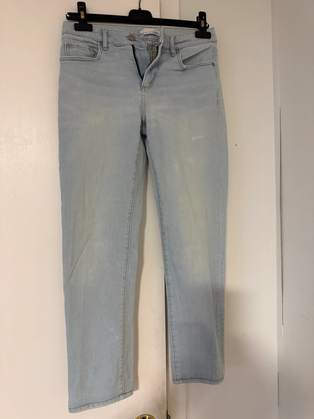 LOFT Light Wash Girlfriend Jeans Size 25