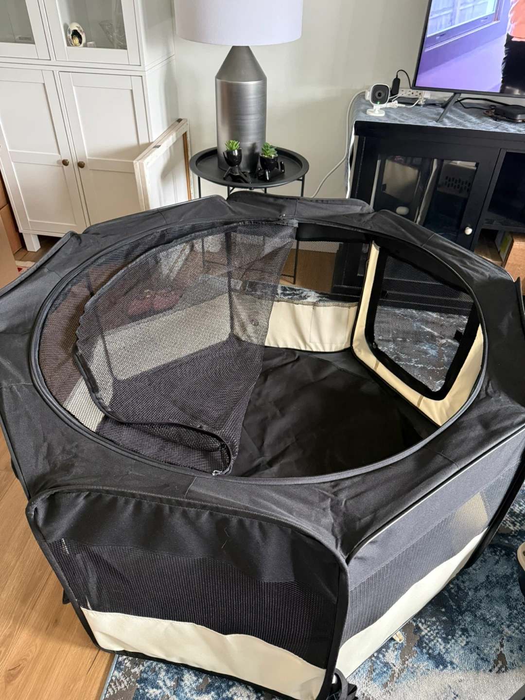 Portable Pet Playpen Exercise Tent - photo 2