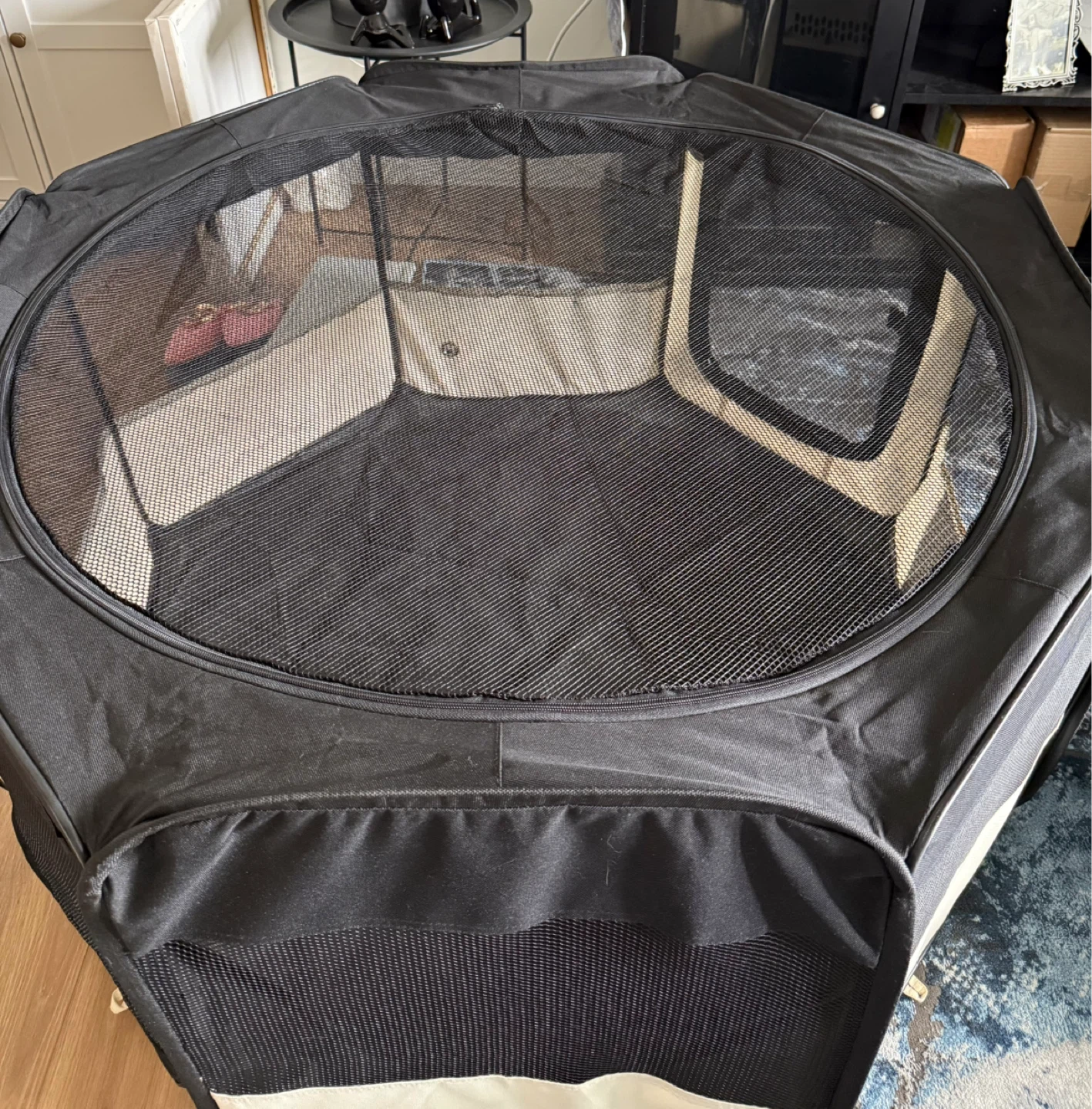 Portable Pet Playpen Exercise Tent - photo 5