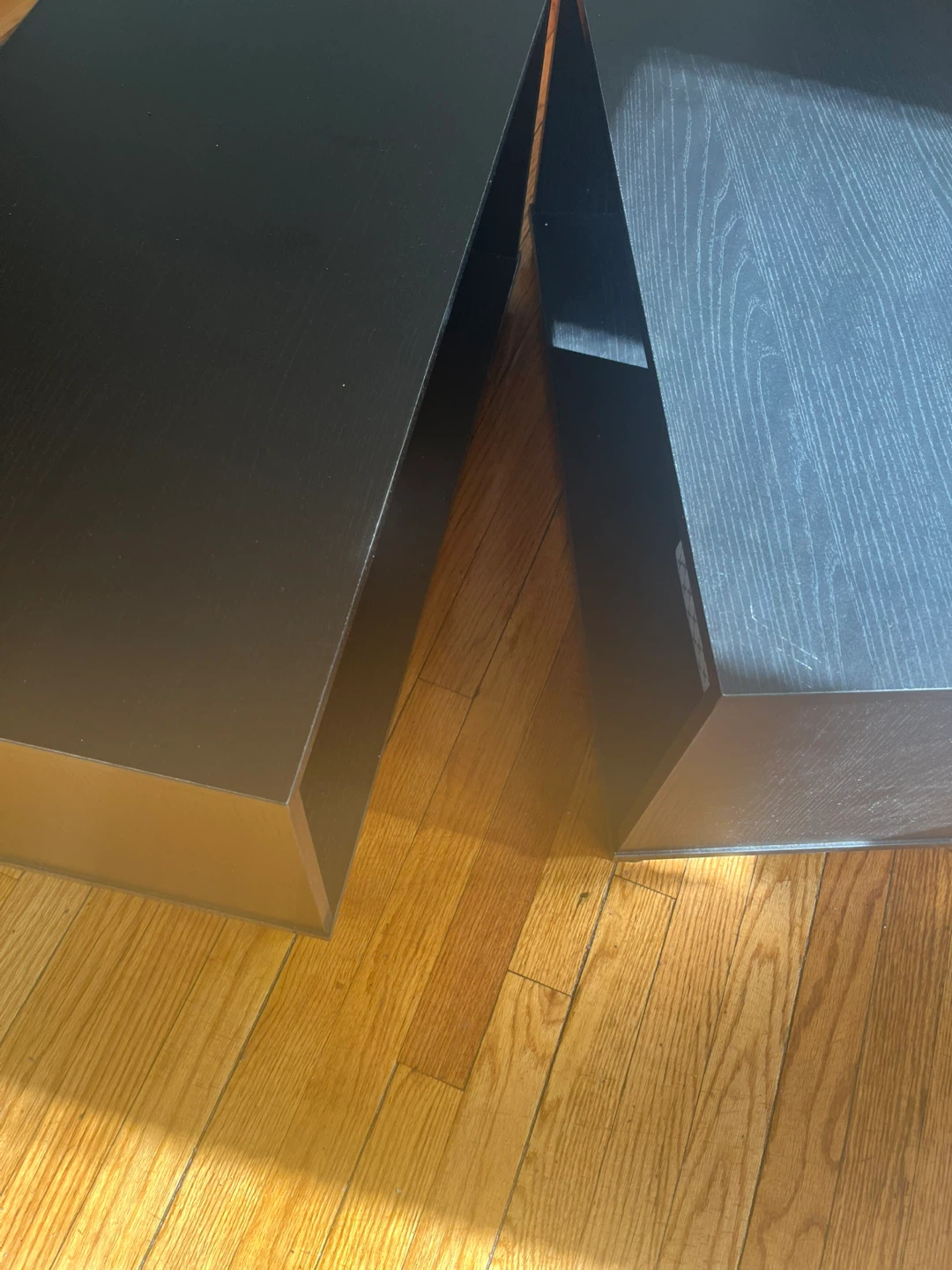 Black Storage Cube Organizer with Fabric Bins