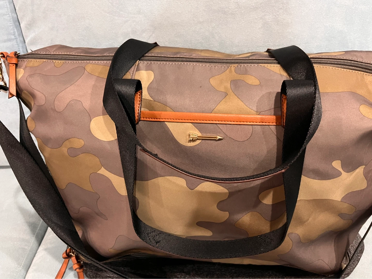 Large 16” Camo Duffel Bag Weekender - photo 4
