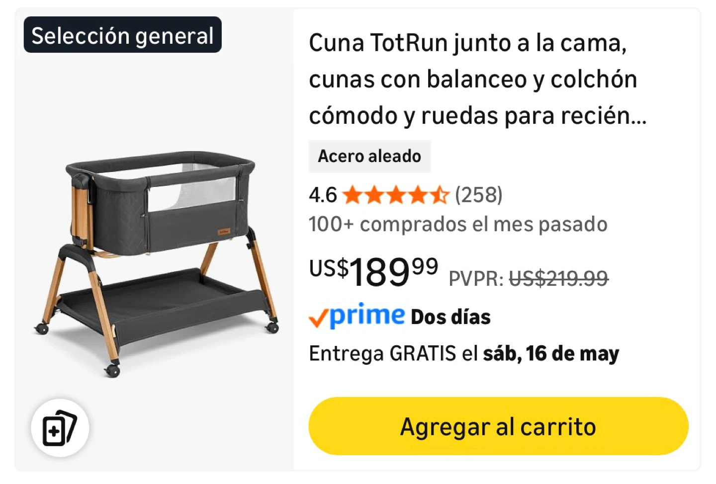 Bassinet bebés