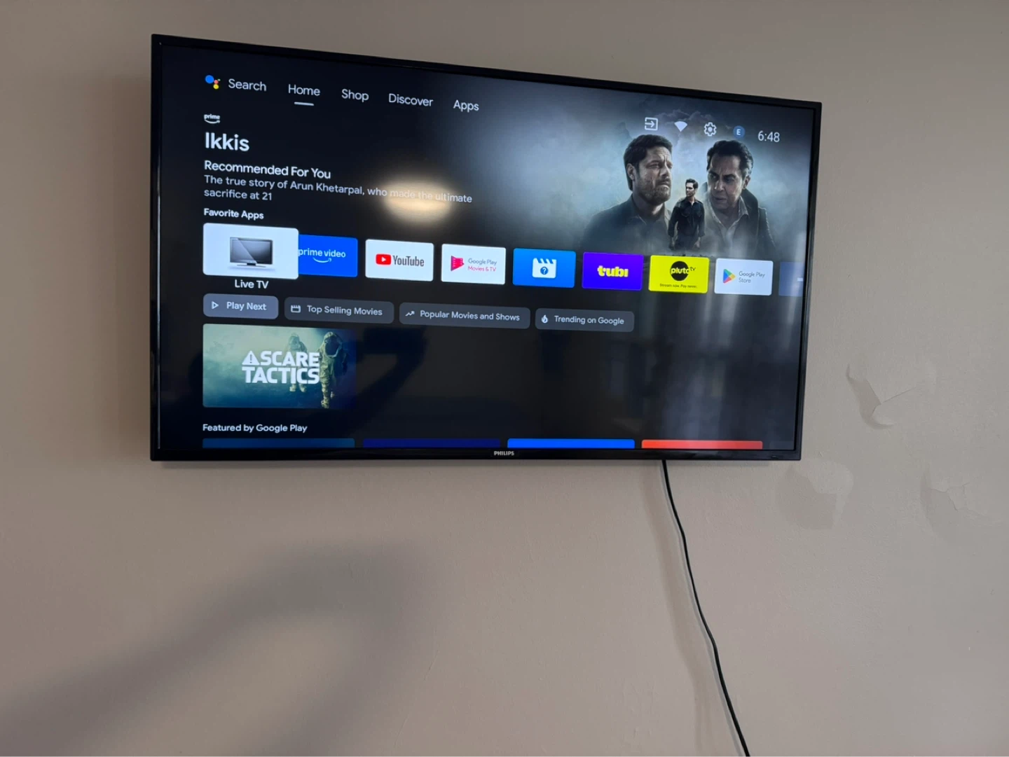 43 inches Philips Smart TV