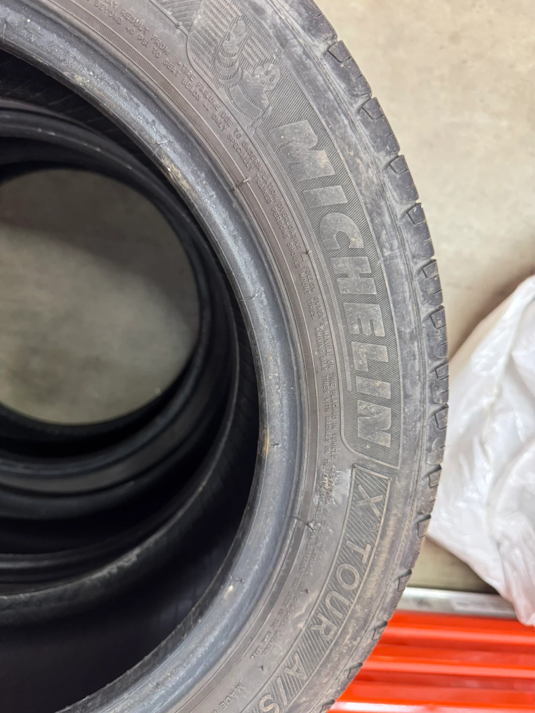Set of 4 Michelin 205/55R16 and Bridgestone Tires - photo 5