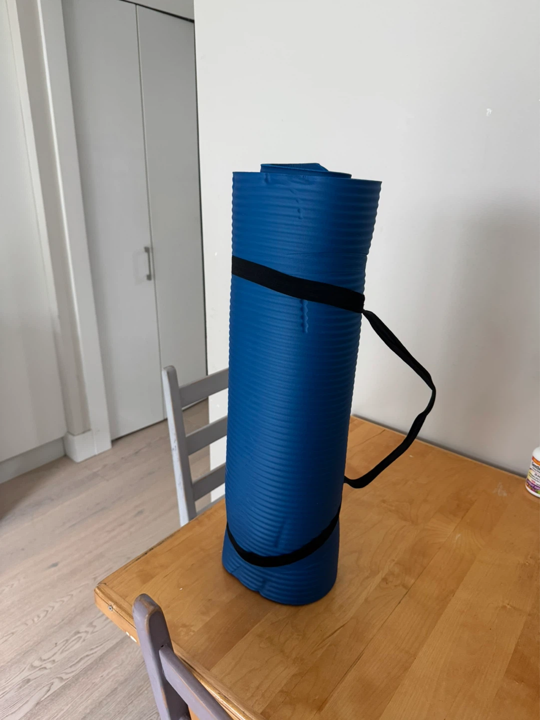 Thick Exercise Yoga Mat with Carrying Strap