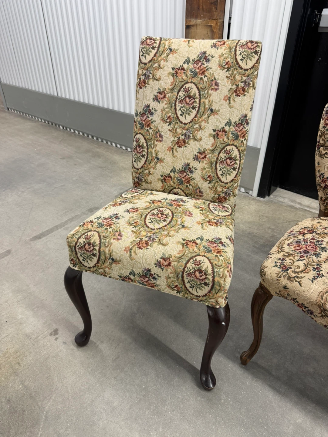 Vintage Upholstered Dining Chairs and Armchairs Set - photo 5