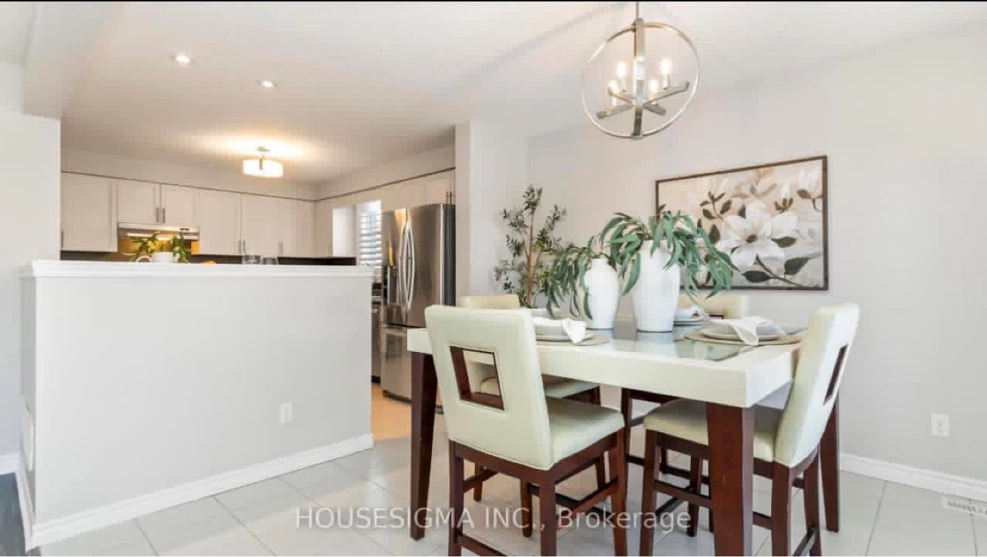 Four-chair dining set with white table - photo 2