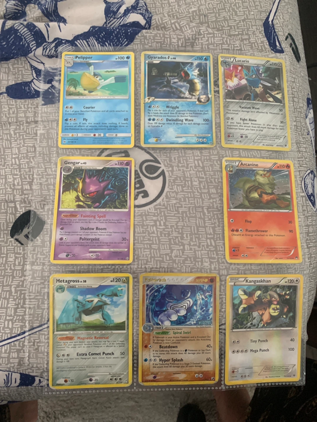 Collection of Pokémon Trading Cards
