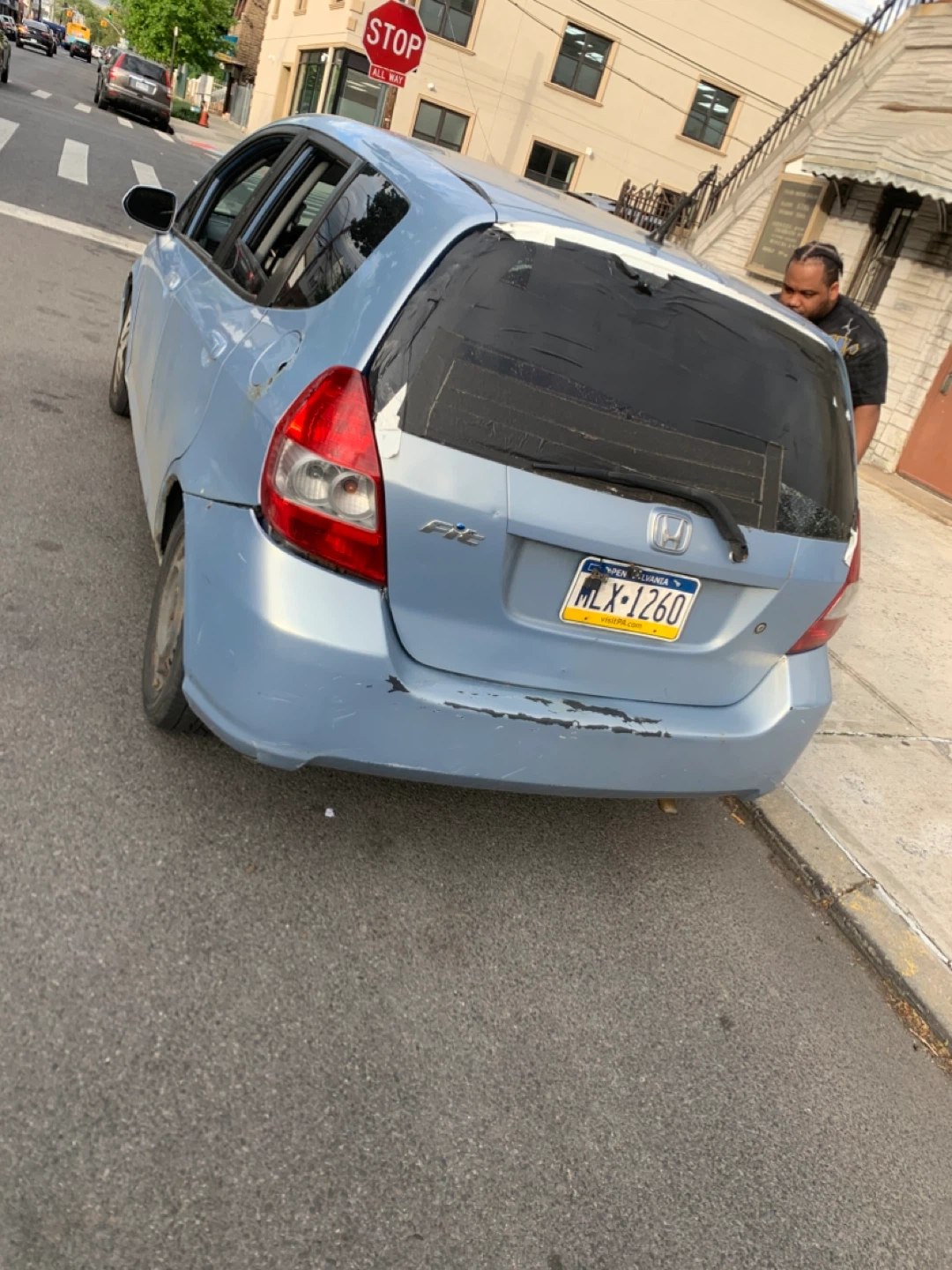 Light Blue Honda Fit Hatchback - photo 3