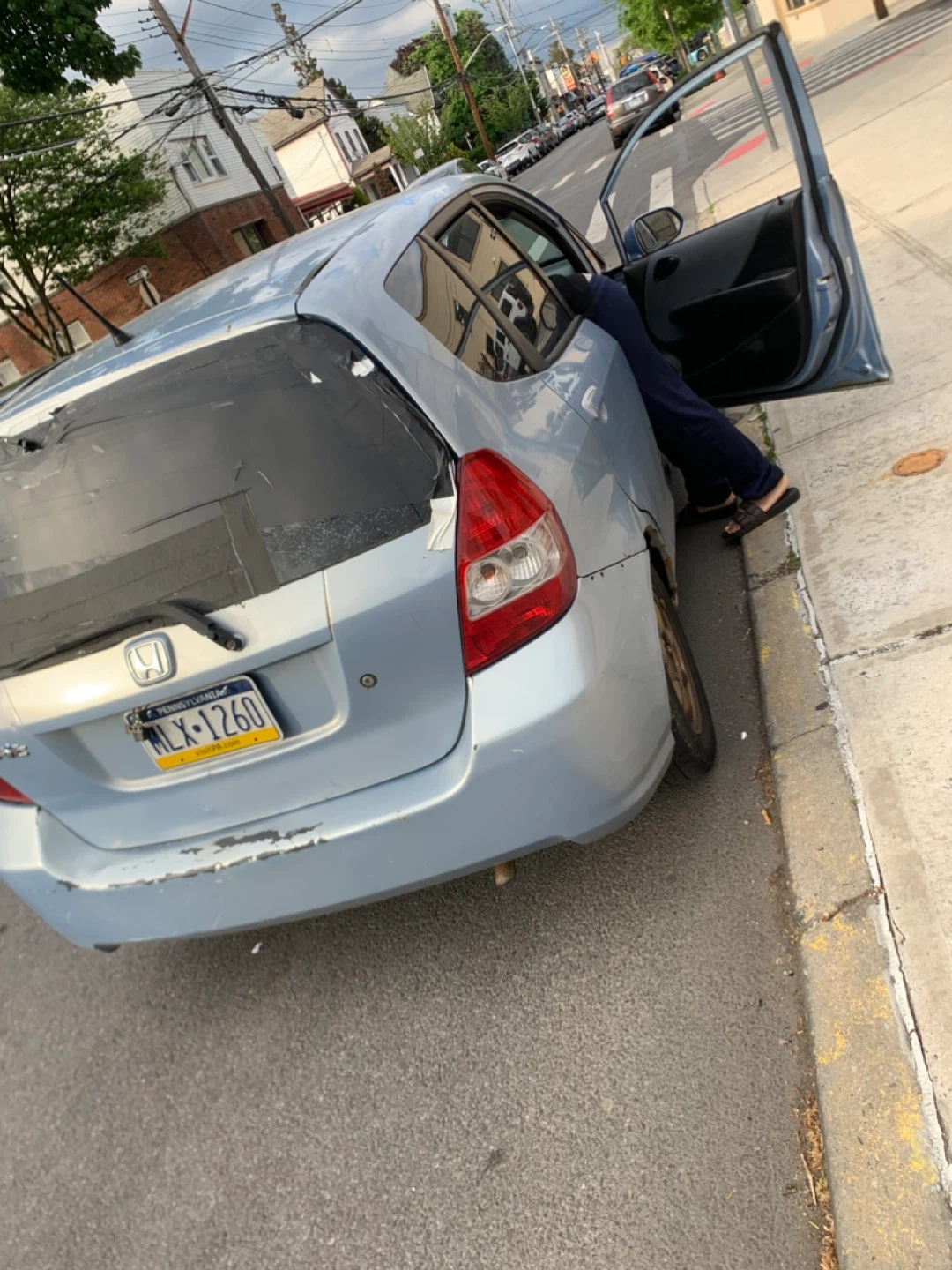 Light Blue Honda Fit Hatchback - photo 4