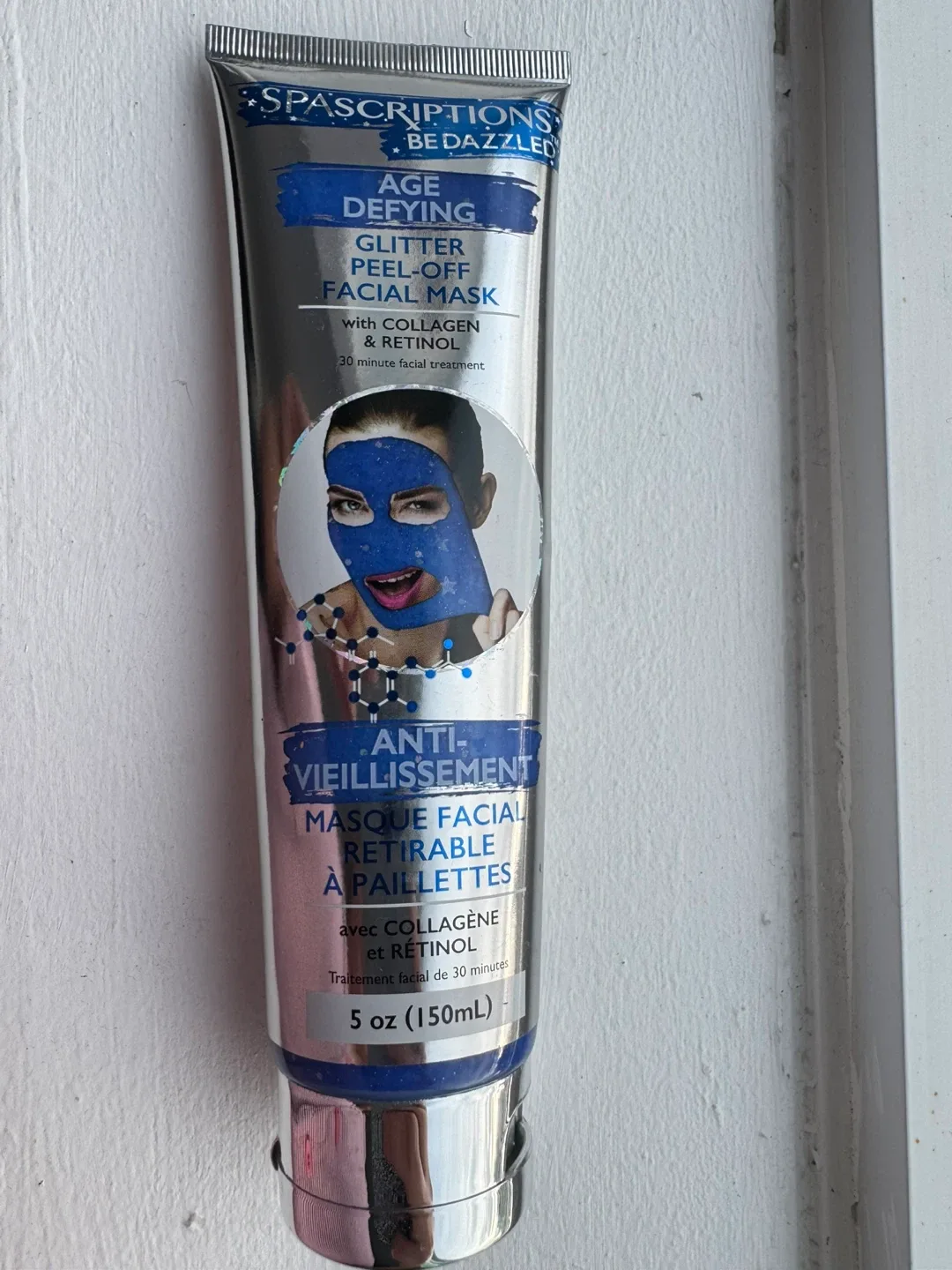 SpaScriptions Age Defying Glitter Peel-Off Facial Mask