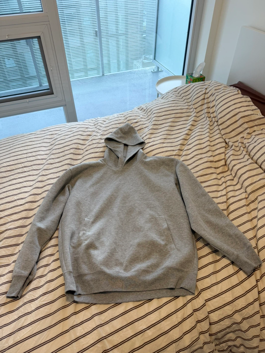 Uniqlo C Grey Hoodie L