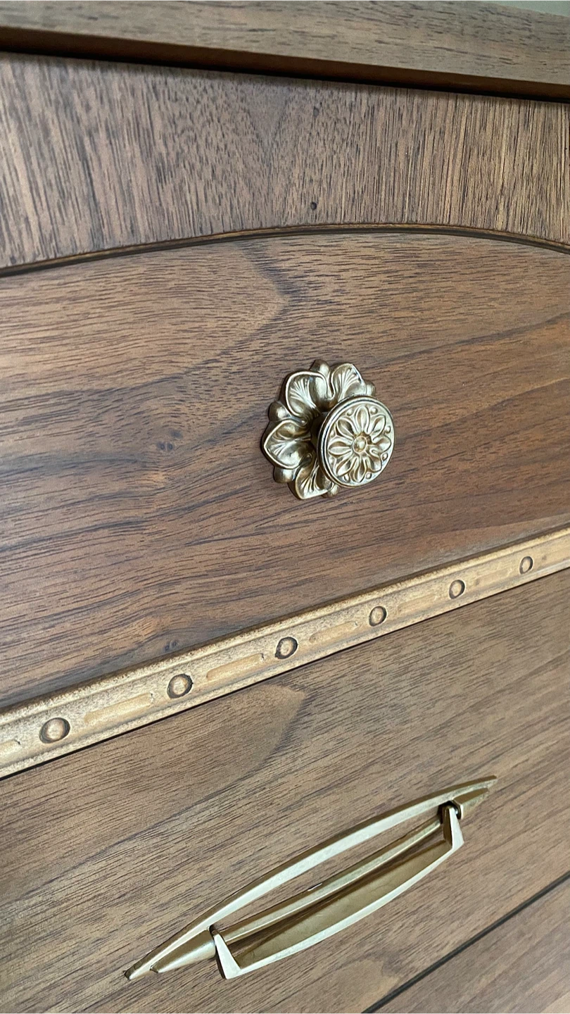 ✨Vintage Walnut Dresser Professionally Refinished - photo 4