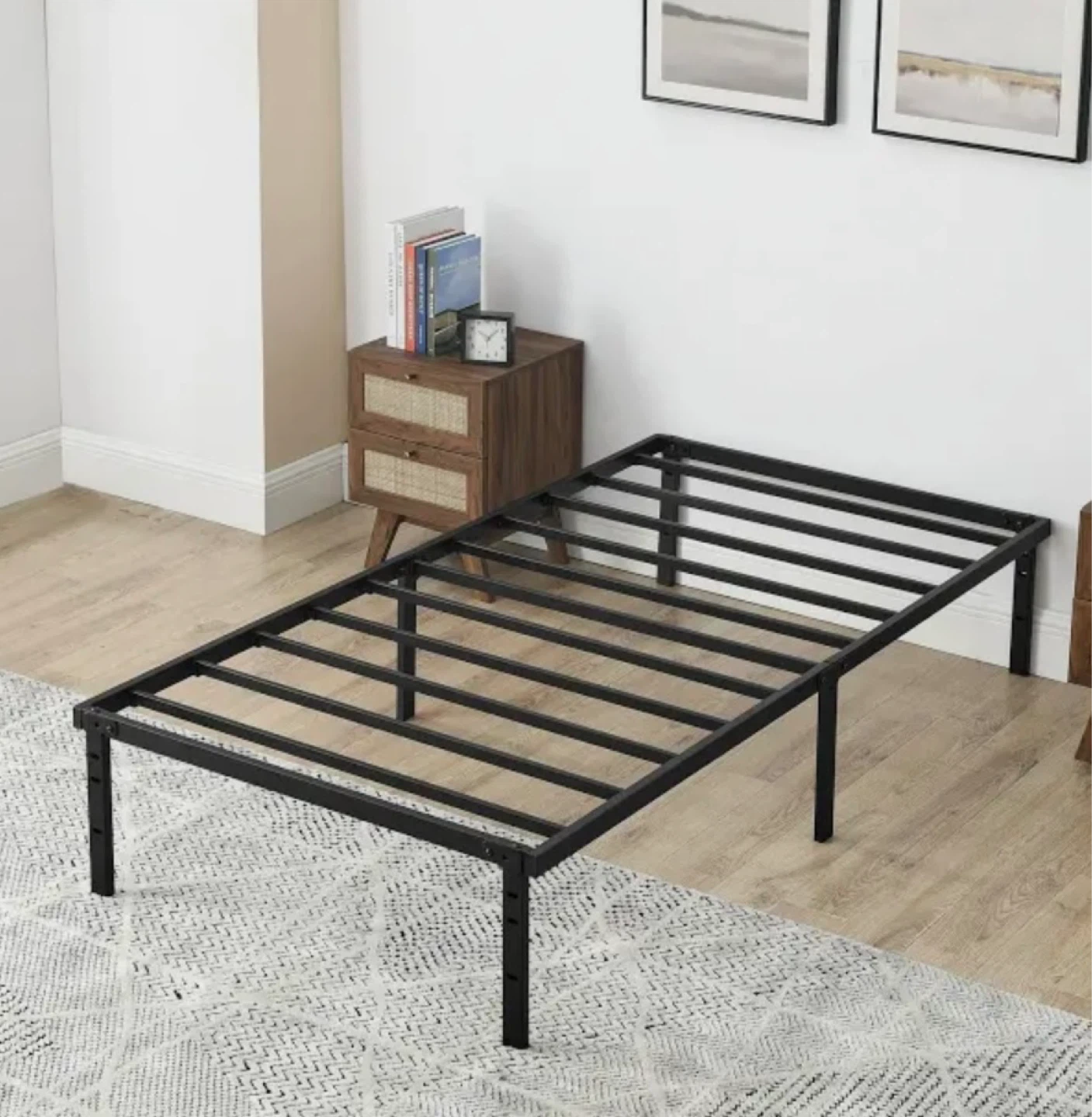 Black Metal Bed Frame