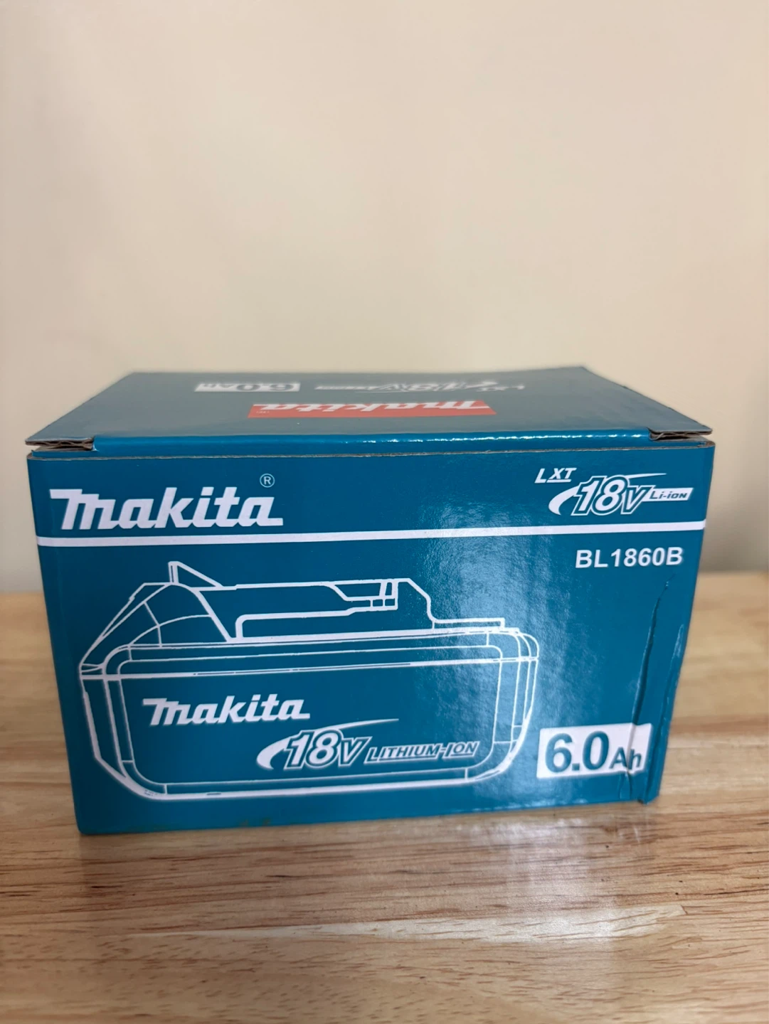 Makita 18V LXT 6.0Ah Lithium-Ion Battery BL1860B - photo 3