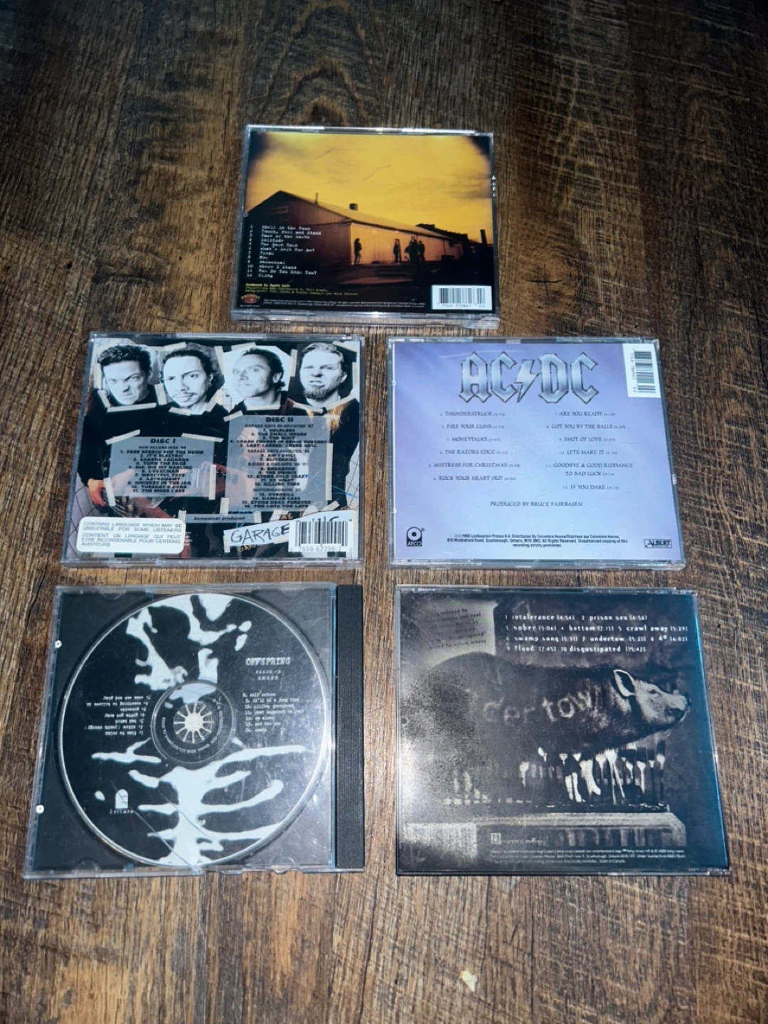 Collection of 5 rock CDs - photo 2