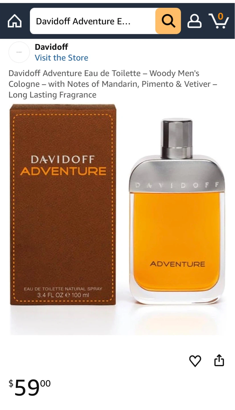 Davidoff Adventure Eau de Toilette men’s cologne - photo 5