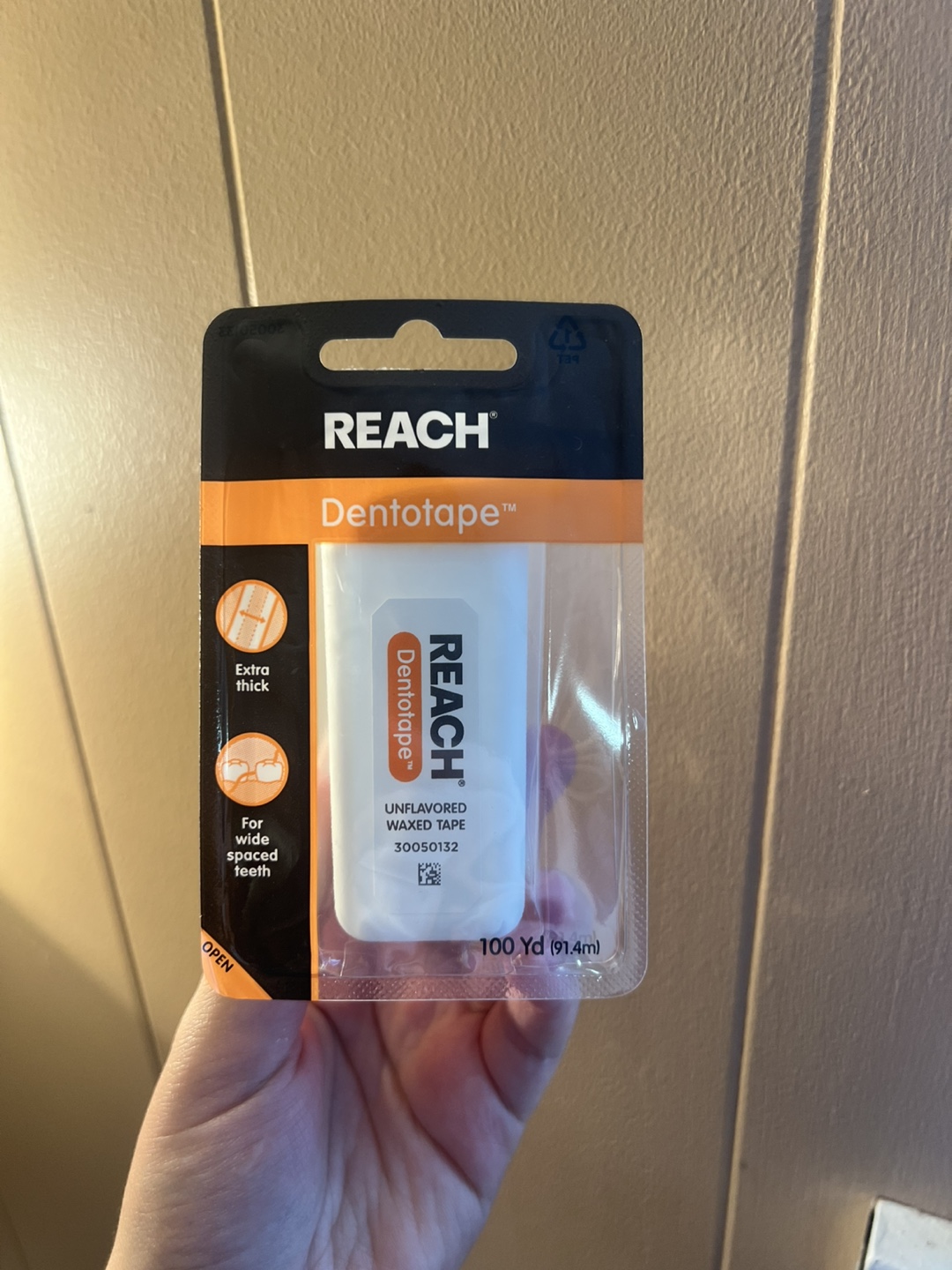 REACH Dentotape Unflavored Waxed Tape - 100 Yd - photo 3