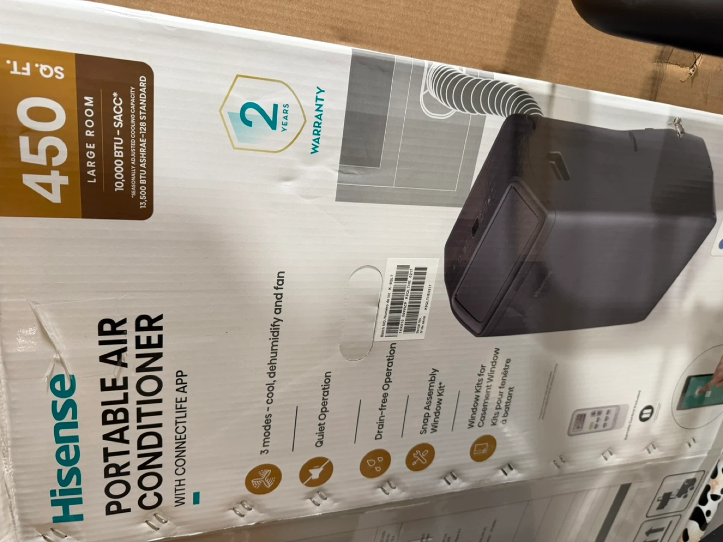 Hisense Portable Air Conditioner - photo 2