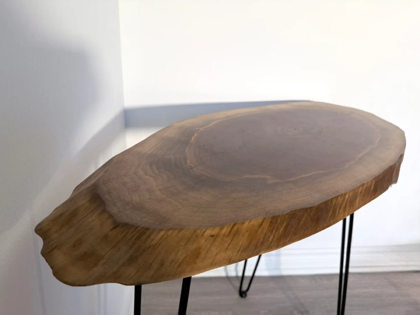 Handmade Solid Wood Live Edge Console / Accent Table - photo 3
