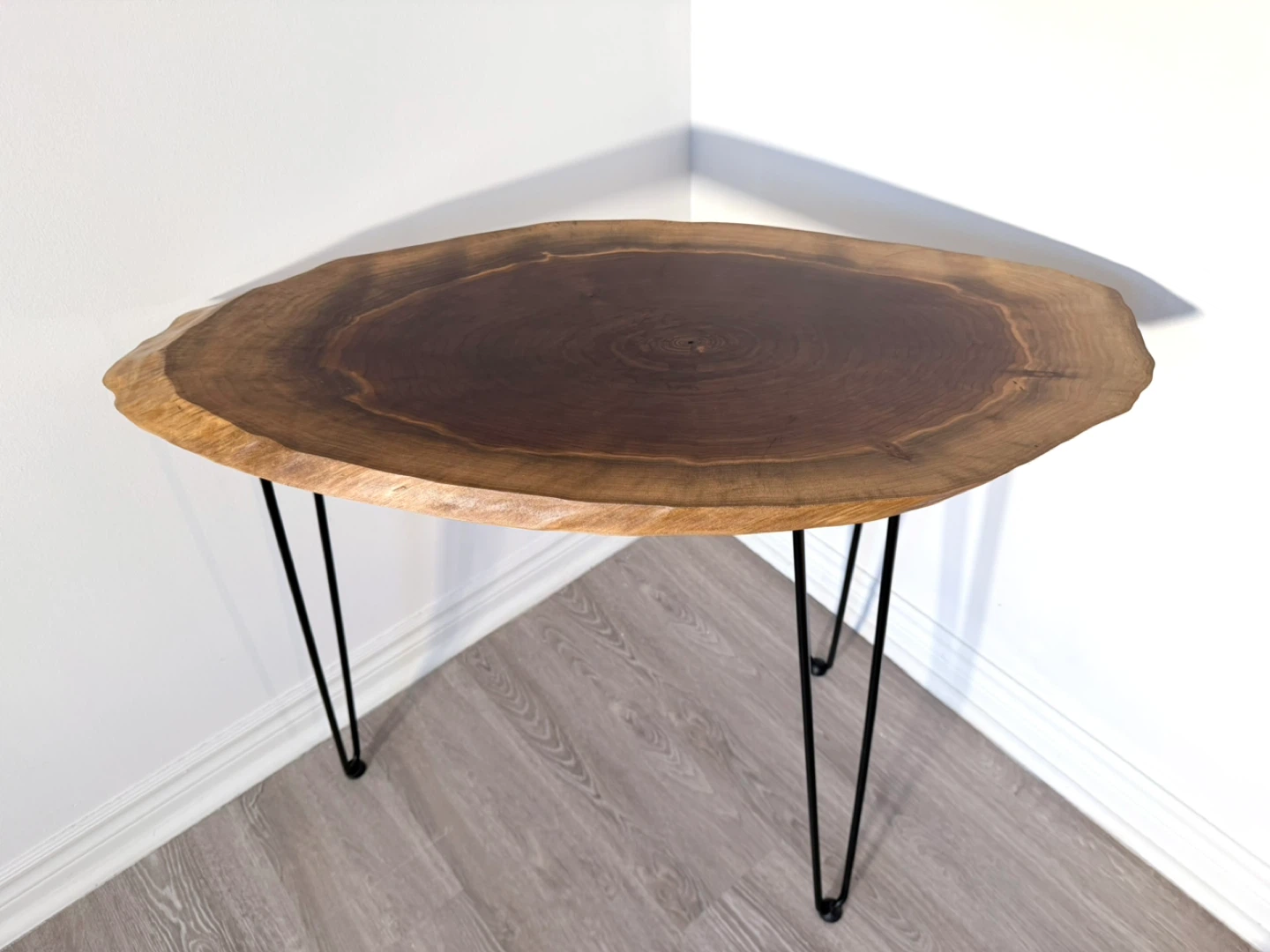 Handmade Solid Wood Live Edge Console / Accent Table - photo 4