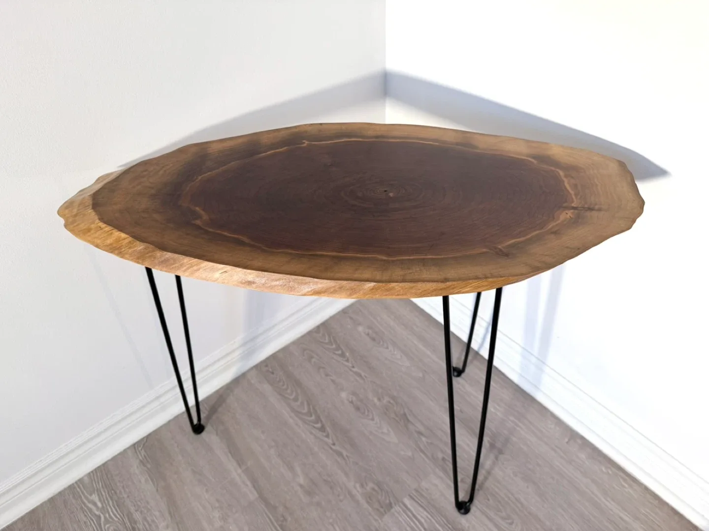 Handmade Solid Wood Live Edge Console / Accent Table - photo 4