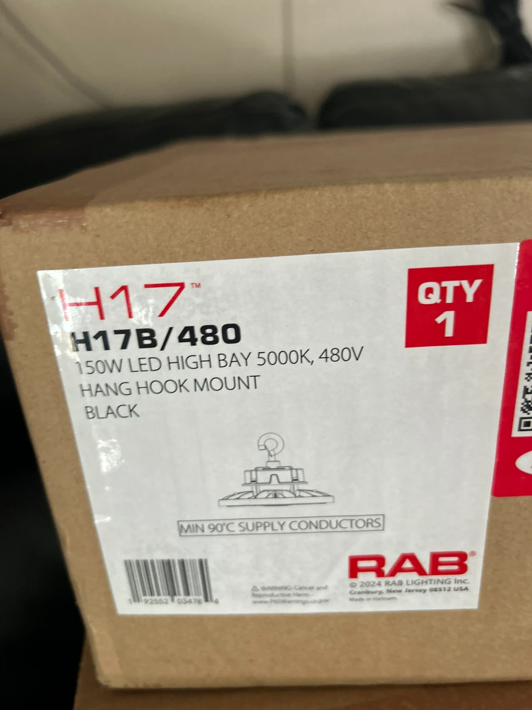 H17B/480 150W LED High Bay Light Fixture - photo 5