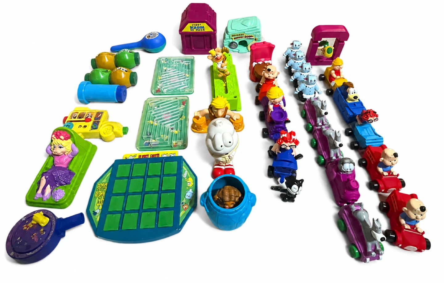 Rare Huge Vintage Dairy Queen Meal Toys 90s Cartoon Lot - photo 2
