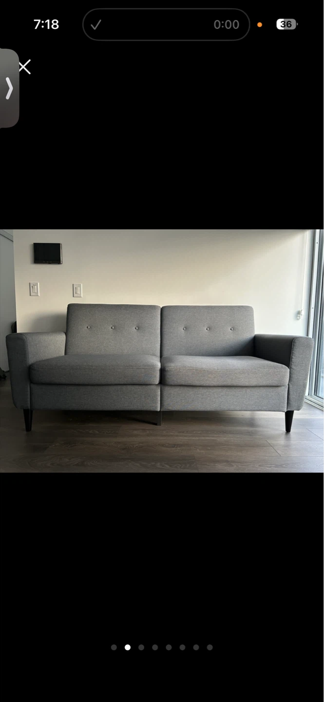 Grey Sofa - photo 2