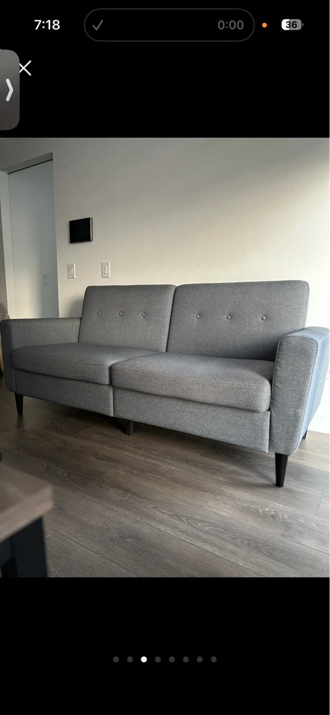 Grey Sofa - photo 3