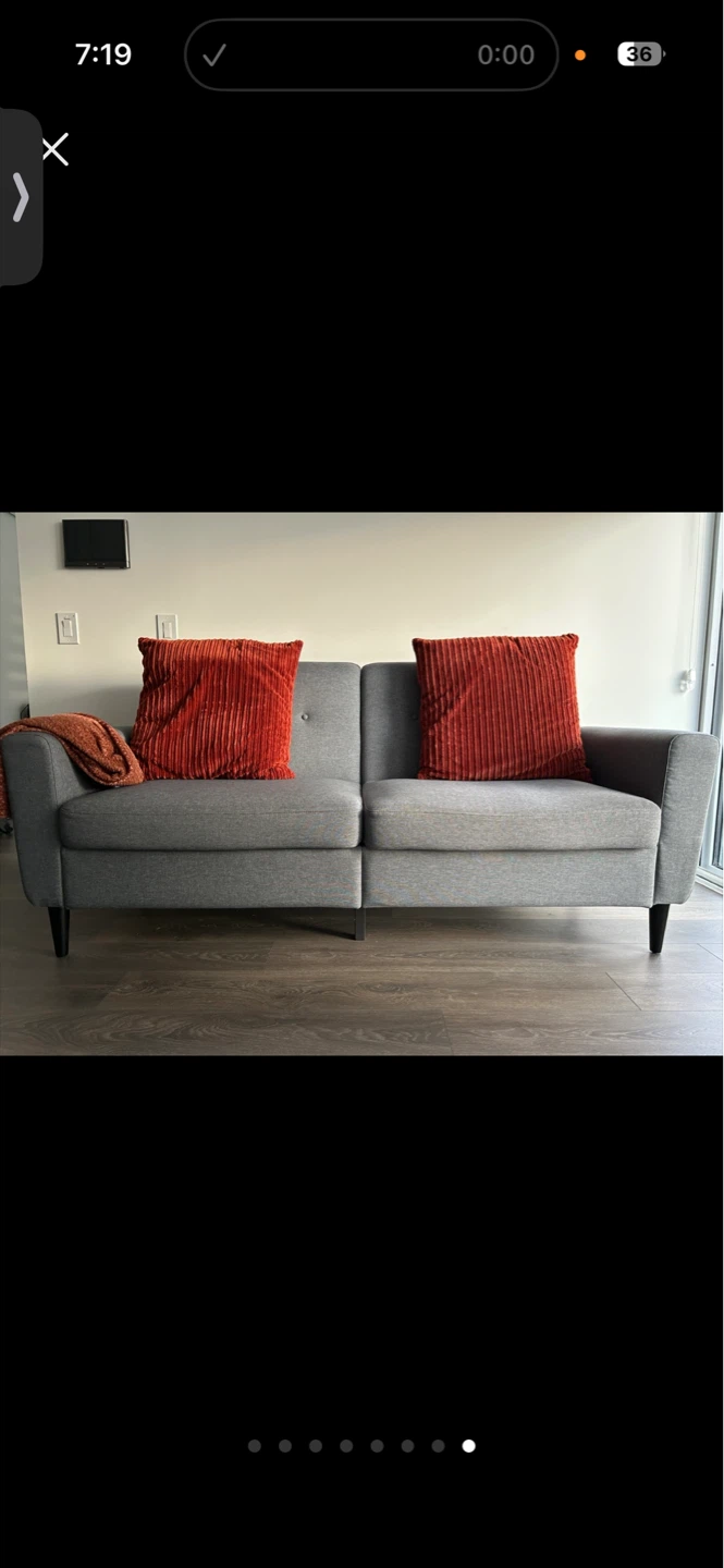 Grey Sofa - photo 4