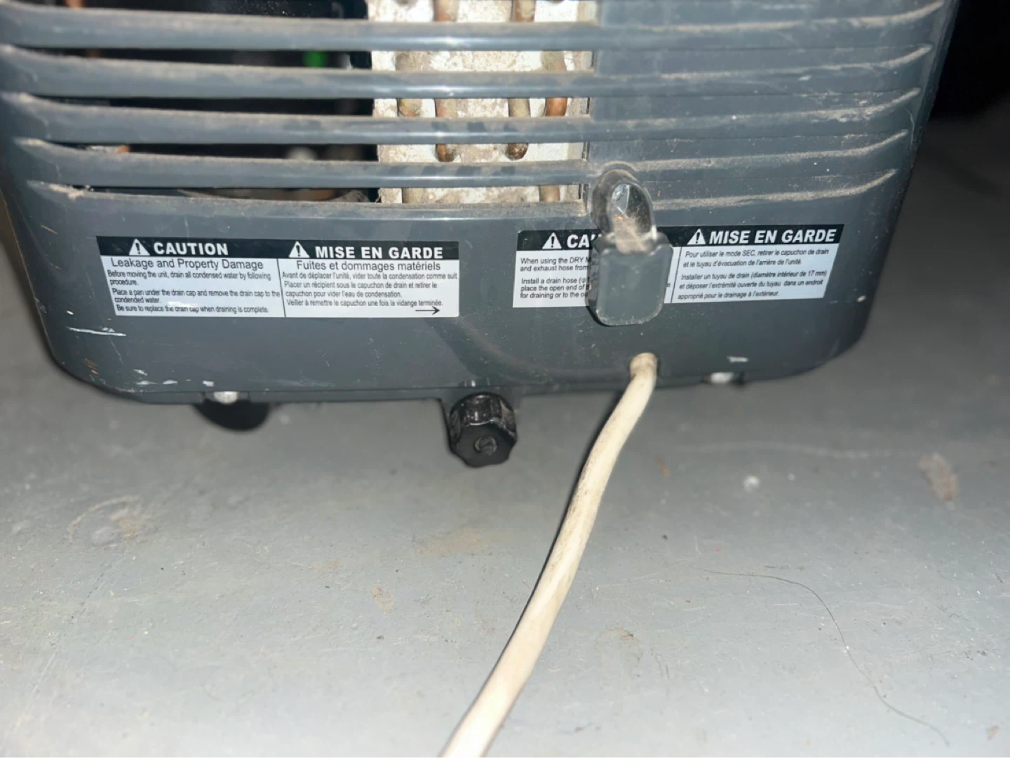 LG Portable Air Conditioner with Exhaust Hose - photo 3