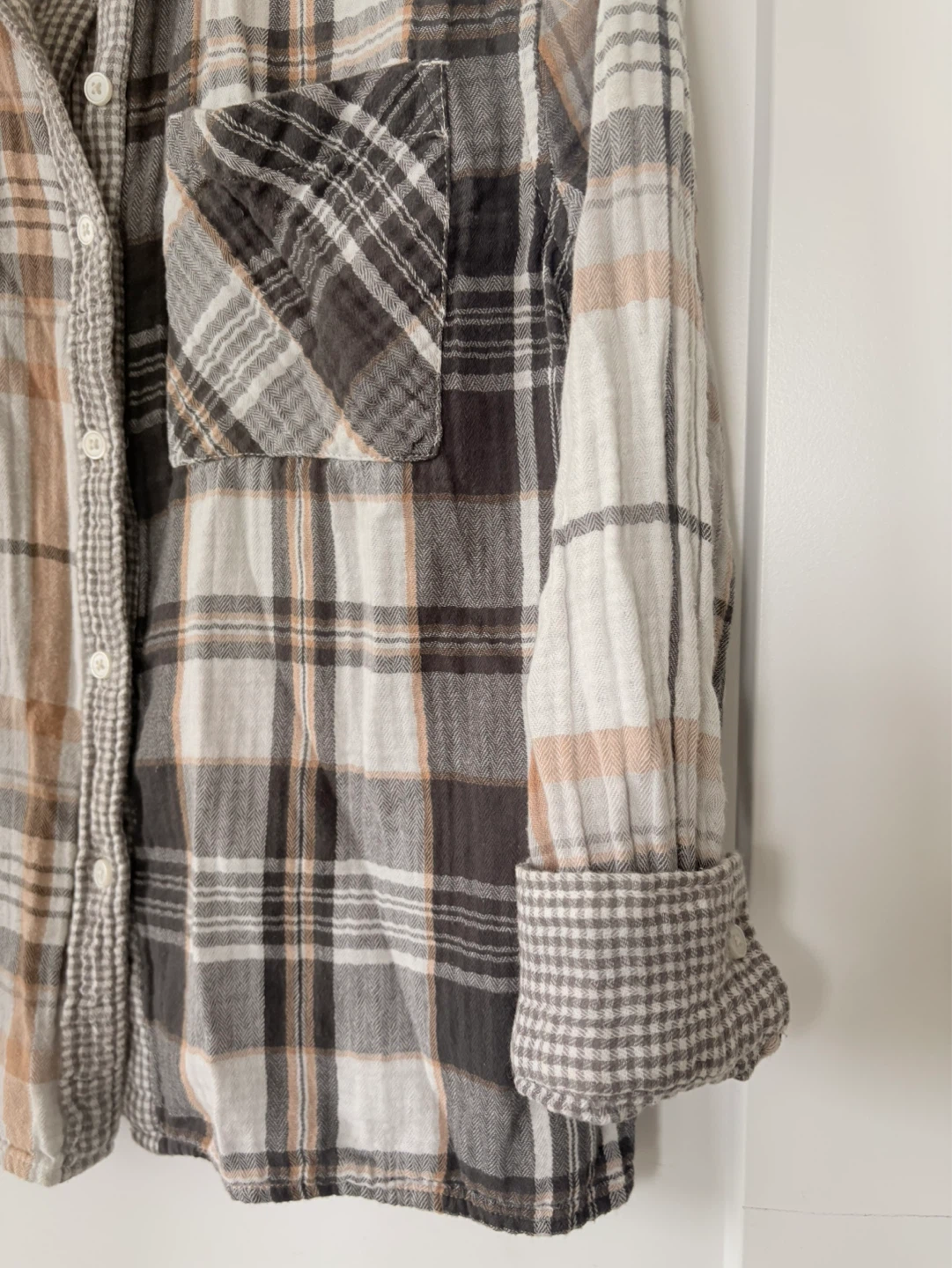 Buffalo Plaid Flannel Shirt - photo 2