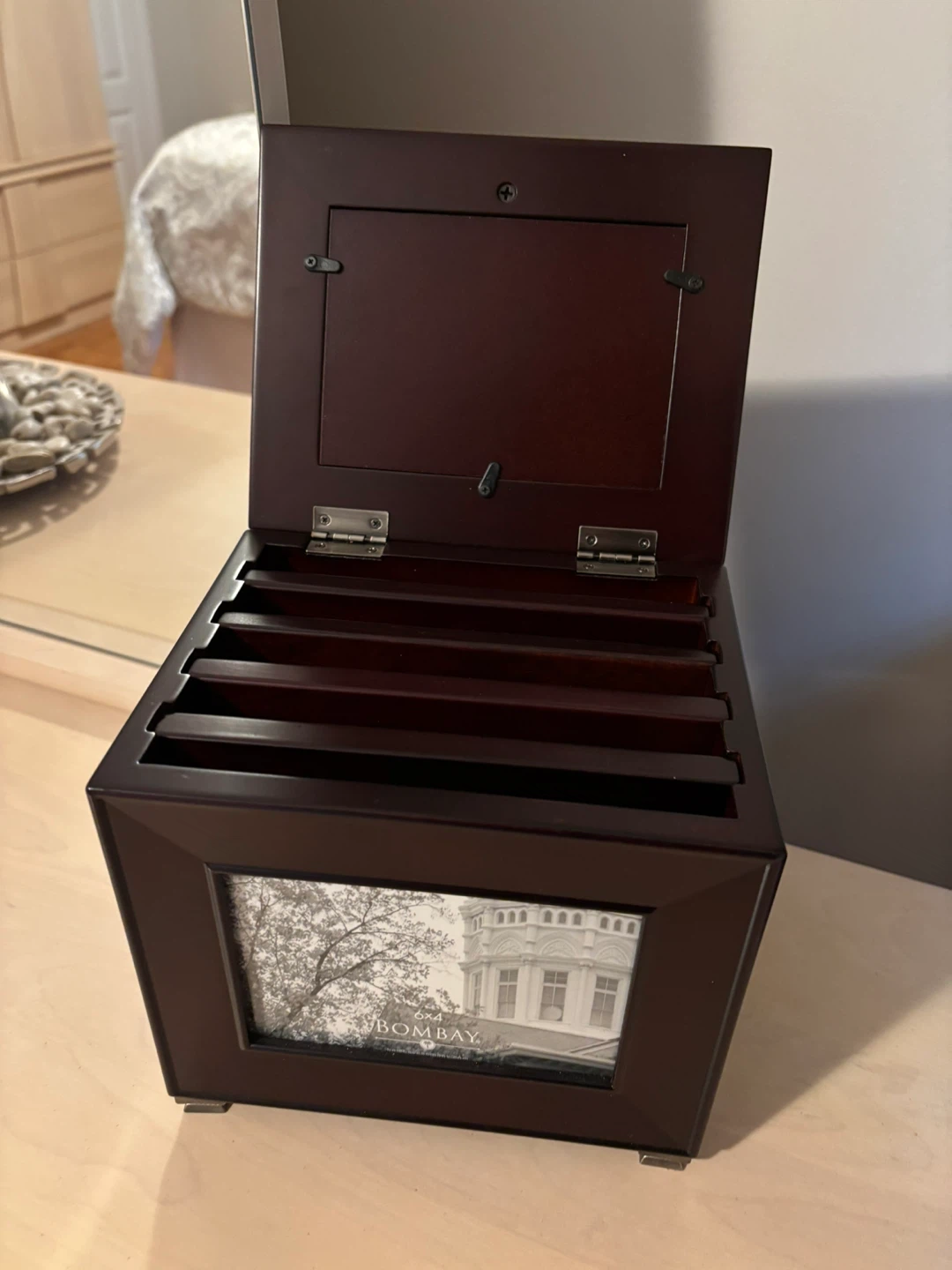 Bombay Wood Photo Frame Organizer Box - photo 2