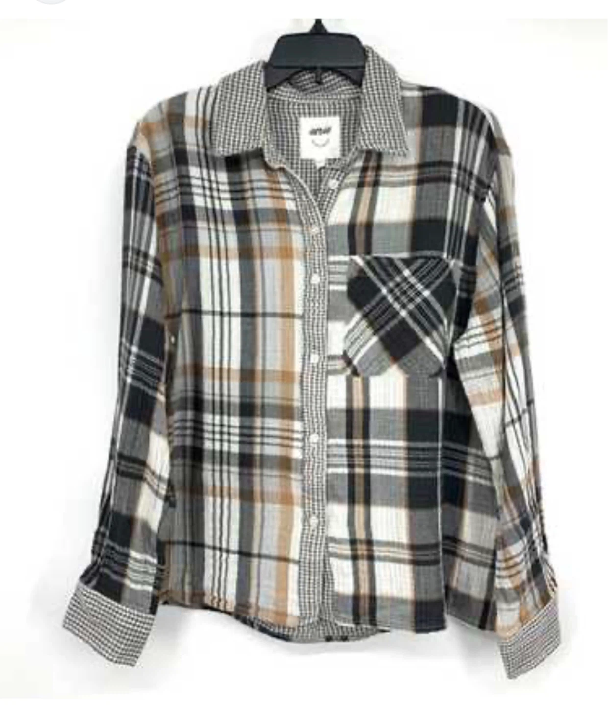 Buffalo Plaid Flannel Shirt