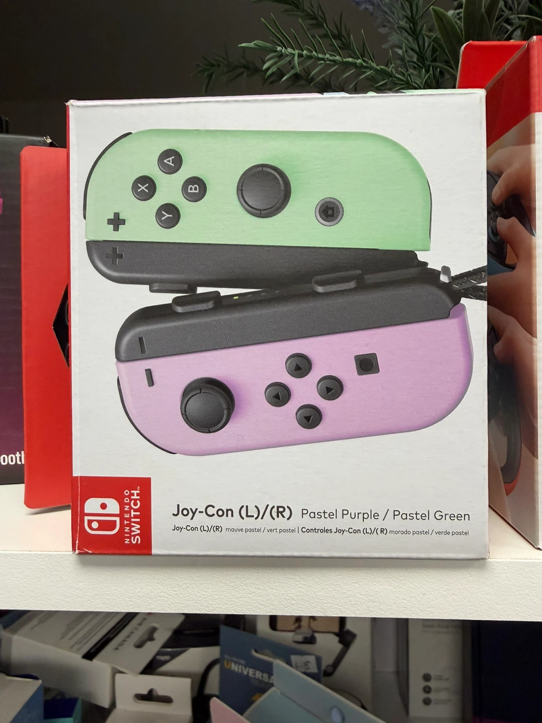 Nintendo Switch Joy-Con (L)/(R) Pastel Purple / Pastel Green - photo 2