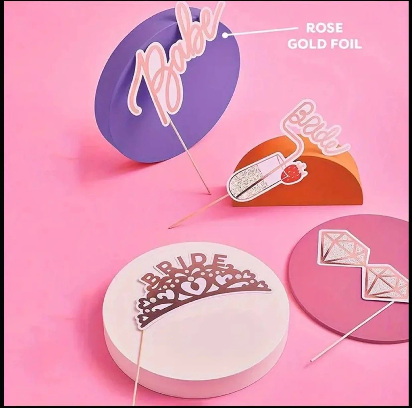 24 Piece Bachelorette Party Photo Booth Props - photo 5