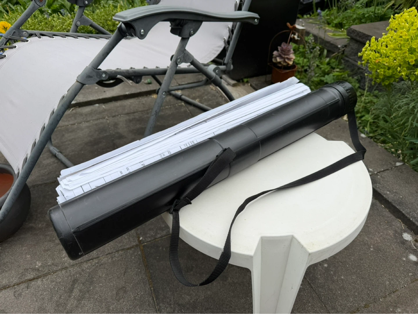 Black Art Tube for Plans/Blueprints - photo 2