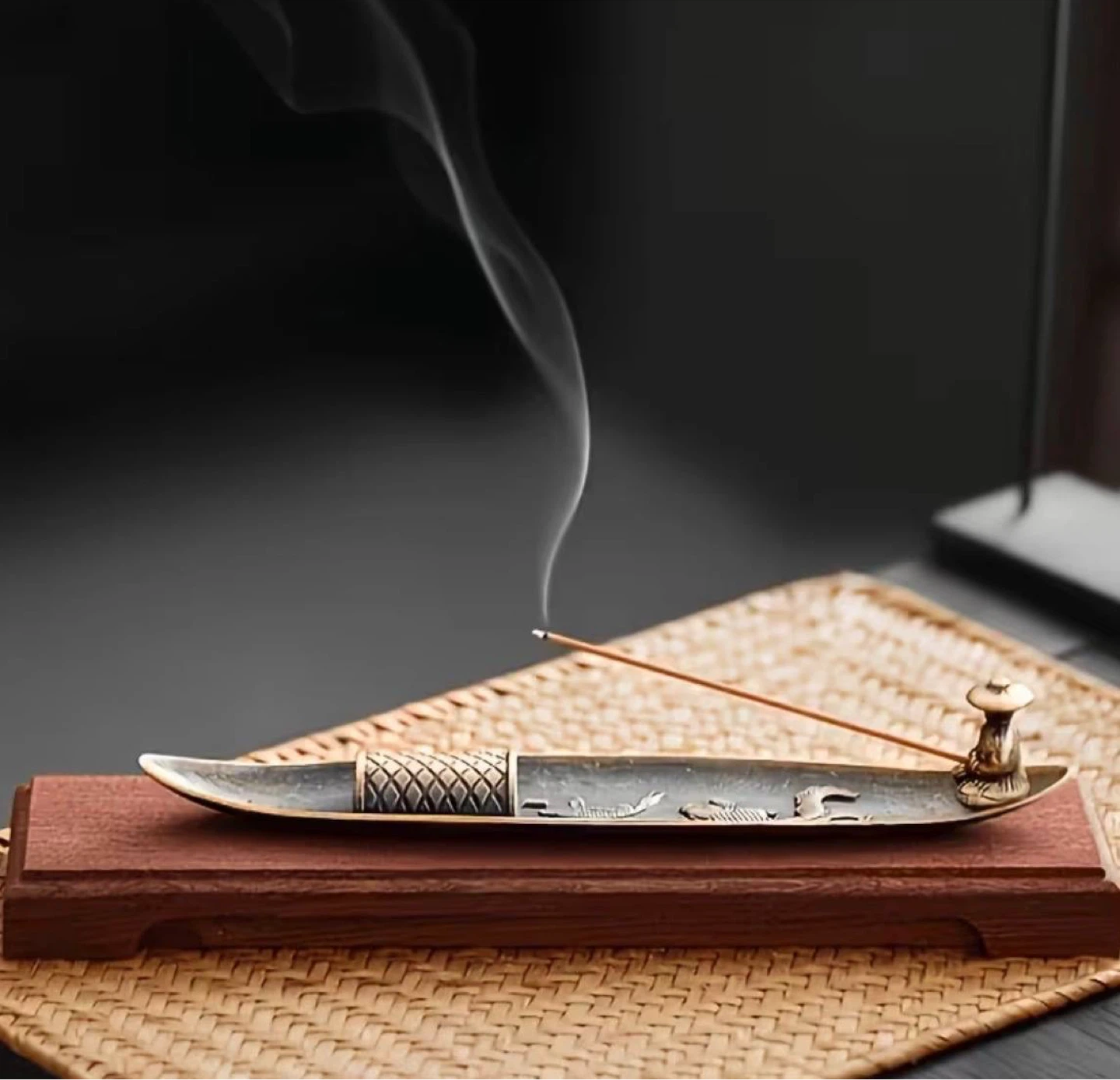 Vintage boat incense holder - photo 5