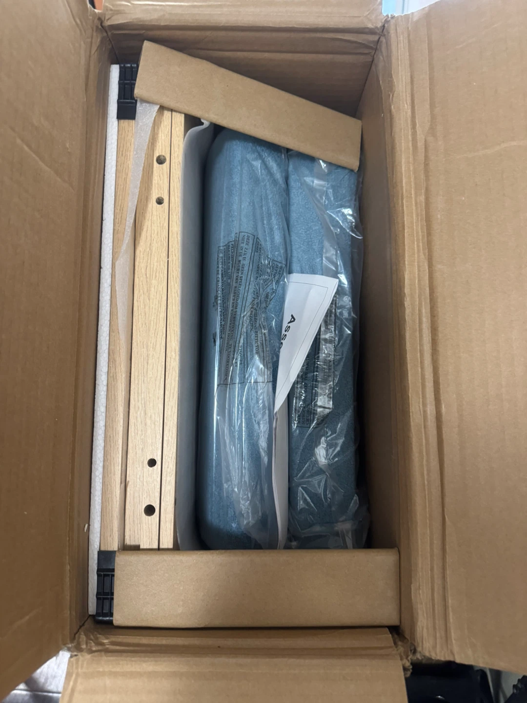 Brand New from Wayfair .ca Wooden Pet Stairs W Padded Ramp NEW - photo 5